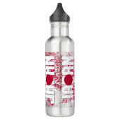 Japan Flag Gorgetic Patriotic Edelstahlflasche (Links)