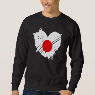 Japan Flag I Liebe Japan Es ist in meiner DNA für Sweatshirt