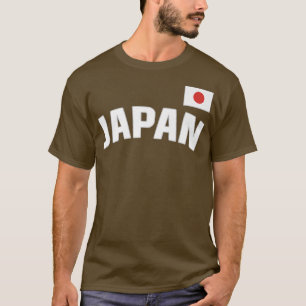 Japan Flag Japanische Flagge Internationales Land T-Shirt