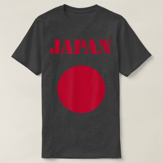 Japan Flag Japanisches Flaggenhemd T-Shirt (Design vorne)