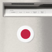 Japan Flag Magnet (In Situ (Geschirrspüler))