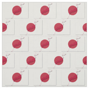 JAPAN Flag Map Kontur Stoff