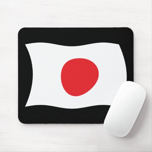 Japan Flag Mousepad (Mit Mouse)
