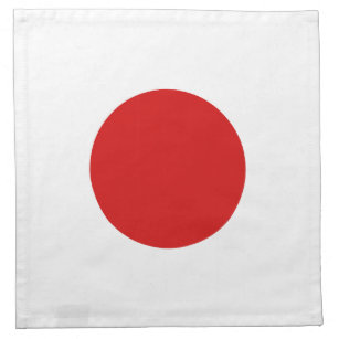 Japan Flag Napkin Serviette