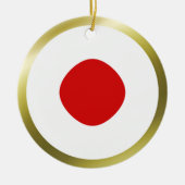 Japan Flag Ornament (Vorne)