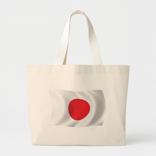 Japan Flag Totbeutel Jumbo Stoffbeutel (Vorne)