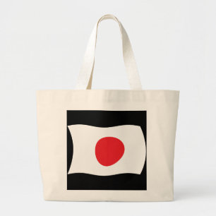 Japan Flag Totbeutel Jumbo Stoffbeutel