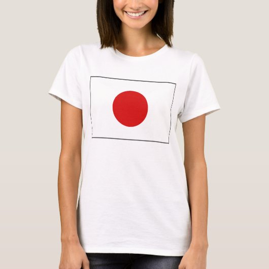 Japan Flag x Map T - Shirts (Vorderseite)