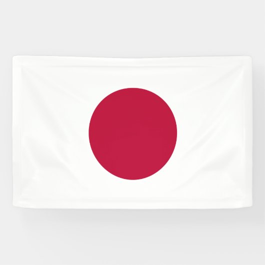 Japan-Flagge Banner (Horizontal)