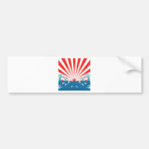Japan-Flagge - BEWOHNER- VON NIPPONzeichen