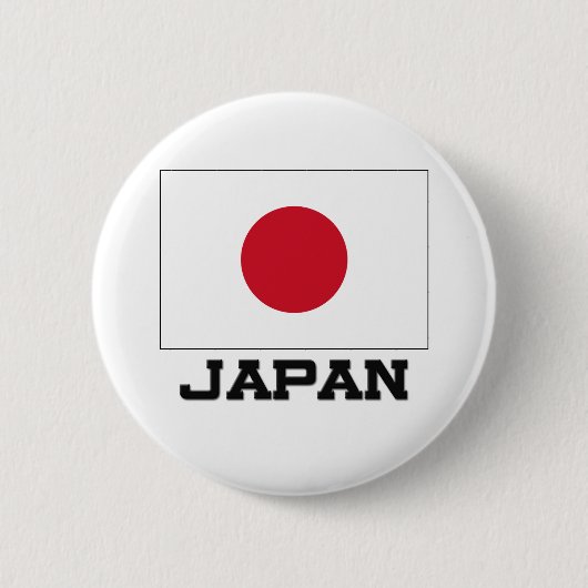 Japan-Flagge Button (Vorderseite)