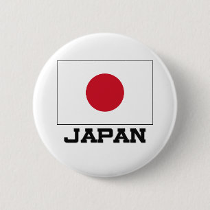 Japan-Flagge Button