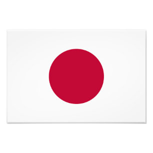 Japan-Flagge Fotodruck