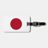 Japan-Flagge Gepäckanhänger (Vorderseite horizontal)