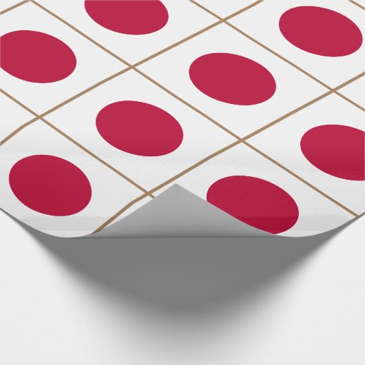 Japan-Flagge Geschenkpapier (Ecke)