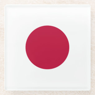 Japan-Flagge Glasuntersetzer