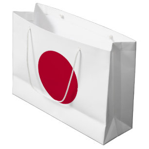 Japan-Flagge Große Geschenktüte