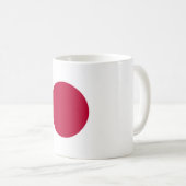 Japan-Flagge Kaffeetasse (VorderseiteRechts)