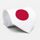 Japan-Flagge Krawatte (Gerollt)