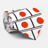 Japan-Flagge Krawatte (Gerollt)