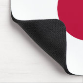 Japan-Flagge Mousepad (Ecke)