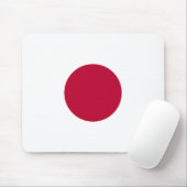 Japan-Flagge Mousepad (Mit Mouse)