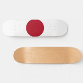 Japan-Flagge Skateboard (Horizontal)