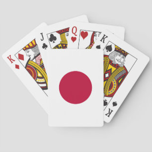 Japan Flagge Spielkarten