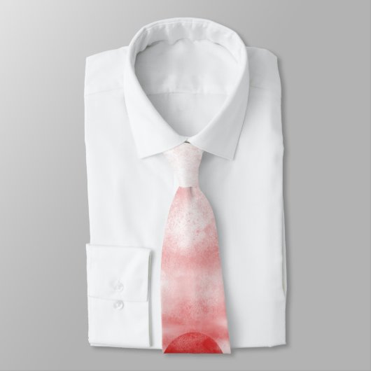 Japan-Flaggen-Krawatte Krawatte (Gebunden)