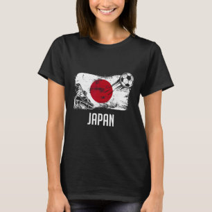 Japan Flaggen Trikot japanische Fußballmannschaft T-Shirt