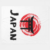 Japan Fleecedecke (Vorderseite (Horizontal))