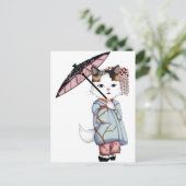 Japan Floating World of Maiko and Geisha Postkarte (Stehend Vorderseite)
