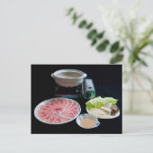 Japan Food Postcard Postkarte (Stehend Vorderseite)