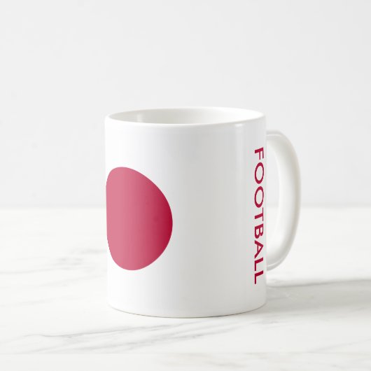 JAPAN FOOTBALL KAFFEETASSE (VorderseiteRechts)