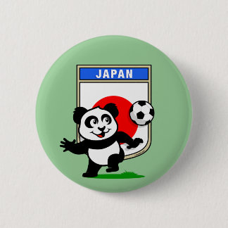 Japan Football Panda Button
