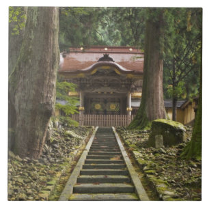 Japan, Fukui, Eiheiji-Tempel Fliese