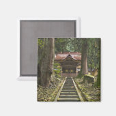 Japan, Fukui, Eiheiji-Tempel Magnet (Vorderseite/Rückseite)