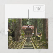 Japan, Fukui, Eiheiji-Tempel Postkarte (Vorne/Hinten)