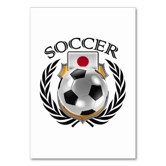 Japan Fußball 2016 Fangerät Tischnummer (Rückseite)