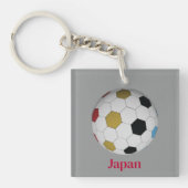 Japan Fußball Schlüsselanhänger (Vorderseite)