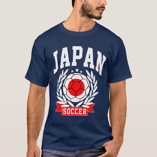 Japan-Fußball T-Shirt (Vorderseite)