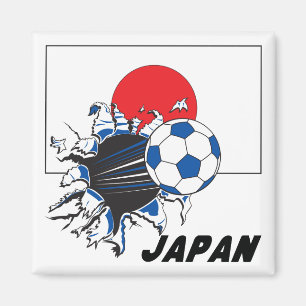 Japan Futbol Soccer Team Magnet