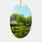 Japan Garden Keramikornament (Links)