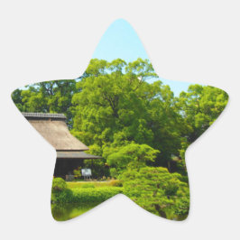 Japan Garden Stern-Aufkleber