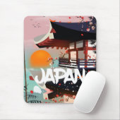 Japan Gebäude untergeht Sonnenbrille Mousepad (Mit Mouse)