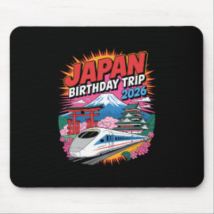 Japan Geburtstagsreise 2026 Tokio Osaka Kirschblüt Mousepad
