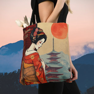 Japan geisha maiko japanese Tote-Tasche Tasche