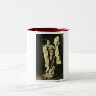 Japan-Geisha-Tasse Zweifarbige Tasse
