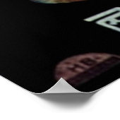 JAPAN GEKEIKAN SAKE Alcohol Beverage Vintag Japani Poster (Ecke)