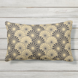 Japan. Gelbe Blume aus Blumen. Kissen Für Draußen